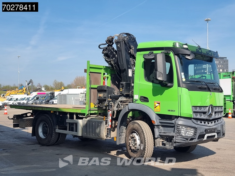 Mercedes-Benz Arocs 1830 4X2 Hiab 122 ES-3 HIPRO Kran Crane Big-Axle Euro 6 - 드롭사이드/ 플랫베드 트럭, 크레인 트럭 : 사진 3 Mercedes-Benz Arocs 1830 4X2 Hiab 122 ES-3 HIPRO Kran Crane Big-Axle Euro 6 - 드롭사이드/ 플랫베드 트럭, 크레인 트럭 : 사진 3