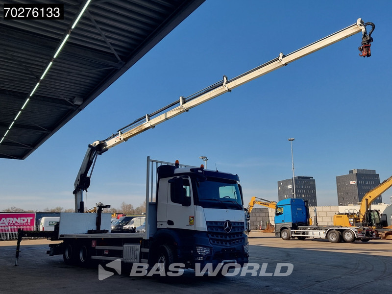 Mercedes-Benz Arocs 2636 6X4 HIAB X-HIDUO 188 ES-S Crane Kran Big axle Euro 6 - 드롭사이드/ 플랫베드 트럭, 크레인 트럭 : 사진 3 Mercedes-Benz Arocs 2636 6X4 HIAB X-HIDUO 188 ES-S Crane Kran Big axle Euro 6 - 드롭사이드/ 플랫베드 트럭, 크레인 트럭 : 사진 3