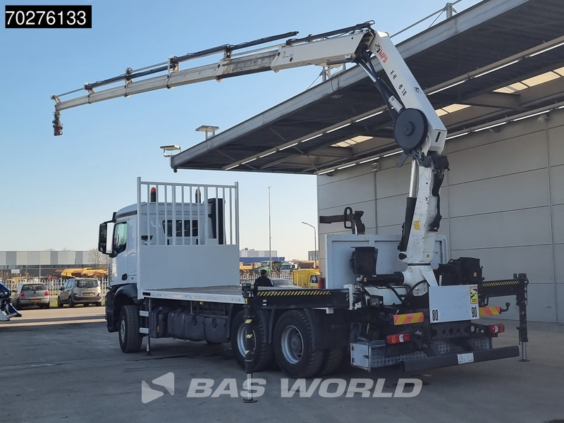 Mercedes-Benz Arocs 2636 6X4 HIAB X-HIDUO 188 ES-S Crane Kran Big axle Euro 6 - 드롭사이드/ 플랫베드 트럭, 크레인 트럭 : 사진 2 Mercedes-Benz Arocs 2636 6X4 HIAB X-HIDUO 188 ES-S Crane Kran Big axle Euro 6 - 드롭사이드/ 플랫베드 트럭, 크레인 트럭 : 사진 2