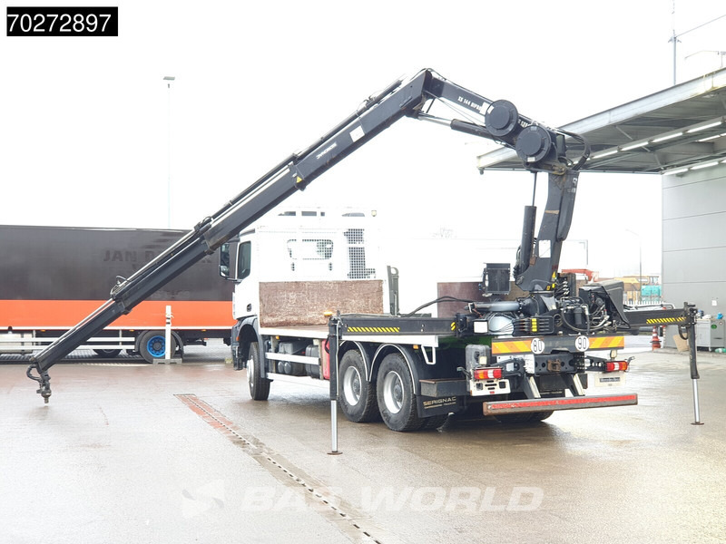 Mercedes-Benz Arocs 2636 6X4 Hiab 144 E-3 Hipro Kran Crane Remote Full Steel Euro 6 - 드롭사이드/ 플랫베드 트럭, 크레인 트럭 : 사진 2 Mercedes-Benz Arocs 2636 6X4 Hiab 144 E-3 Hipro Kran Crane Remote Full Steel Euro 6 - 드롭사이드/ 플랫베드 트럭, 크레인 트럭 : 사진 2