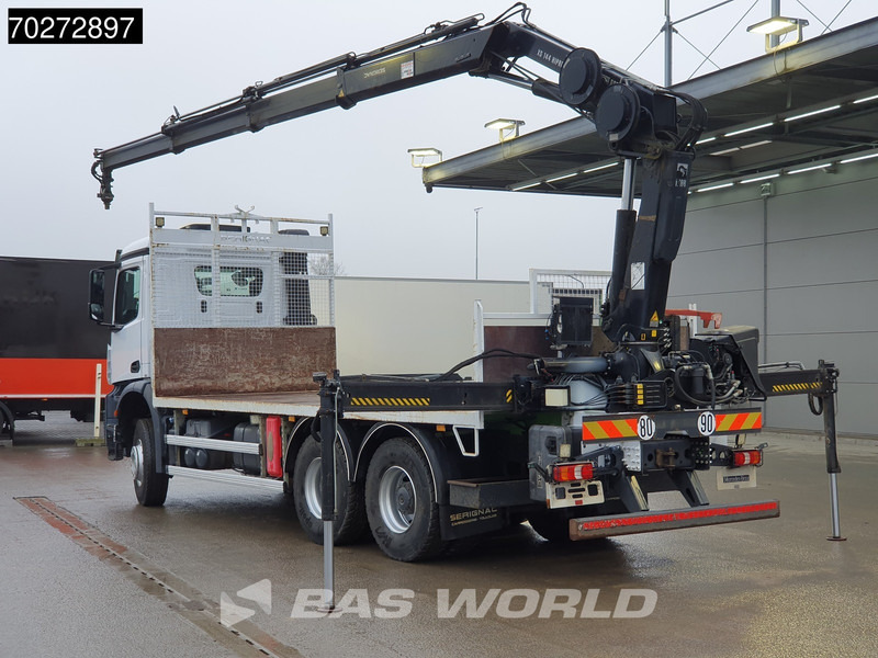 Mercedes-Benz Arocs 2636 6X4 Hiab 144 E-3 Hipro Kran Crane Remote Full Steel Euro 6 - 드롭사이드/ 플랫베드 트럭, 크레인 트럭 : 사진 3 Mercedes-Benz Arocs 2636 6X4 Hiab 144 E-3 Hipro Kran Crane Remote Full Steel Euro 6 - 드롭사이드/ 플랫베드 트럭, 크레인 트럭 : 사진 3
