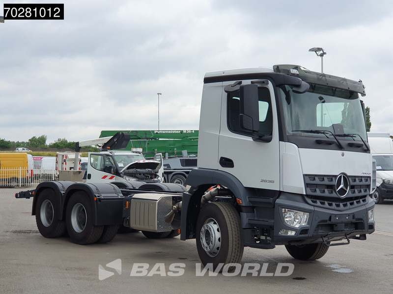 Mercedes-Benz Arocs 2636 6X4 NEW chassis Flange PTO Big-Axle Steelsuspension Euro 6 - 캡 새시 트럭 : 사진 3 Mercedes-Benz Arocs 2636 6X4 NEW chassis Flange PTO Big-Axle Steelsuspension Euro 6 - 캡 새시 트럭 : 사진 3
