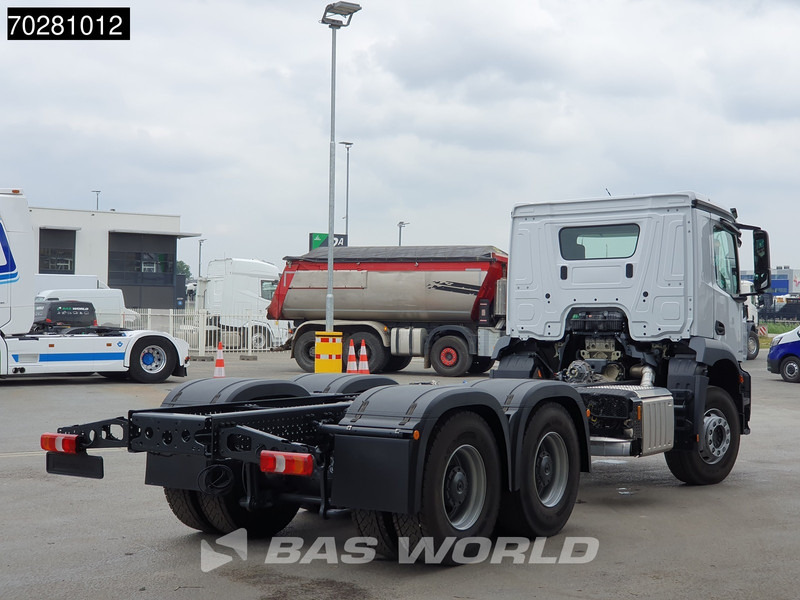 Mercedes-Benz Arocs 2636 6X4 NEW chassis Flange PTO Big-Axle Steelsuspension Euro 6 - 캡 새시 트럭 : 사진 5 Mercedes-Benz Arocs 2636 6X4 NEW chassis Flange PTO Big-Axle Steelsuspension Euro 6 - 캡 새시 트럭 : 사진 5