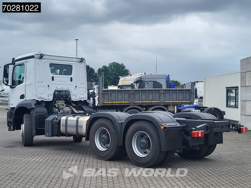 Mercedes-Benz Arocs 2636 6X4 NEW chassis Flywheel PTO Big-Axle Automatic Steelsuspension Euro 6 - 캡 새시 트럭 : 사진 2 Mercedes-Benz Arocs 2636 6X4 NEW chassis Flywheel PTO Big-Axle Automatic Steelsuspension Euro 6 - 캡 새시 트럭 : 사진 2