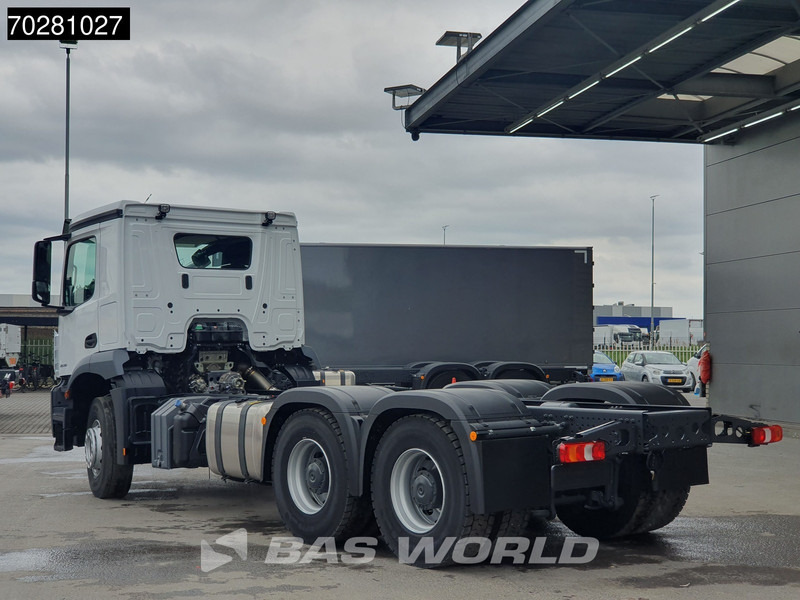 Mercedes-Benz Arocs 2636 6X4 NEW chassis Flywheel PTO Big-Axle Automatic Steelsuspension Euro 6 - 캡 새시 트럭 : 사진 2 Mercedes-Benz Arocs 2636 6X4 NEW chassis Flywheel PTO Big-Axle Automatic Steelsuspension Euro 6 - 캡 새시 트럭 : 사진 2