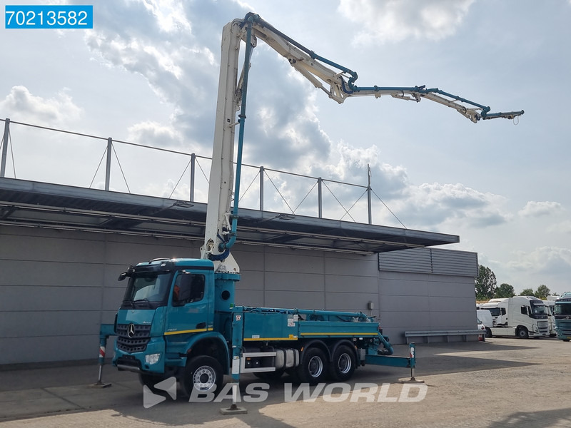 Mercedes-Benz Arocs 2836 6X4 Manual 33mtr Pump Sermac 5Z33 SC150 Euro 6 - 콘크리트 펌프 트럭 : 사진 1 Mercedes-Benz Arocs 2836 6X4 Manual 33mtr Pump Sermac 5Z33 SC150 Euro 6 - 콘크리트 펌프 트럭 : 사진 1