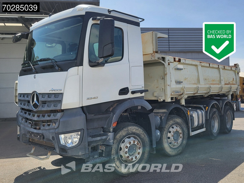 Mercedes-Benz Arocs 3240 8X4 12m3 2-side Tipper SteelSuspension Automatic Big-Axle Euro 6 - 덤프트럭 : 사진 1 Mercedes-Benz Arocs 3240 8X4 12m3 2-side Tipper SteelSuspension Automatic Big-Axle Euro 6 - 덤프트럭 : 사진 1