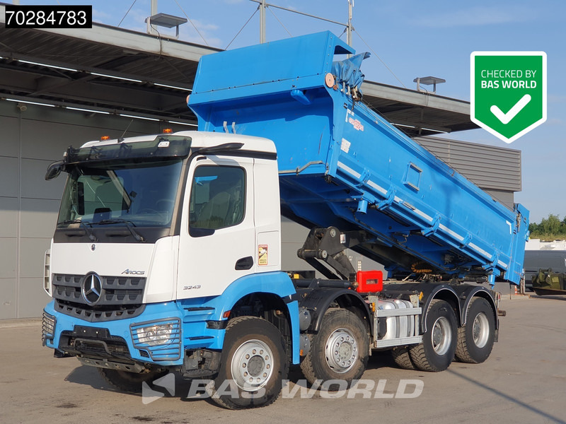 Mercedes-Benz Arocs 3243 8X4 14m3 2-side tipper Big-Axle Steelsuspension Navi Euro 6 - 덤프트럭 : 사진 1 Mercedes-Benz Arocs 3243 8X4 14m3 2-side tipper Big-Axle Steelsuspension Navi Euro 6 - 덤프트럭 : 사진 1