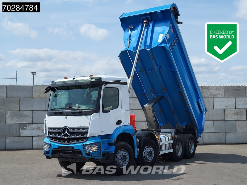 Mercedes-Benz Arocs 3243 8X4 16m3 tipper Big-Axle Steelsuspension Automatic Navi Euro 6 - 덤프트럭 : 사진 1 Mercedes-Benz Arocs 3243 8X4 16m3 tipper Big-Axle Steelsuspension Automatic Navi Euro 6 - 덤프트럭 : 사진 1
