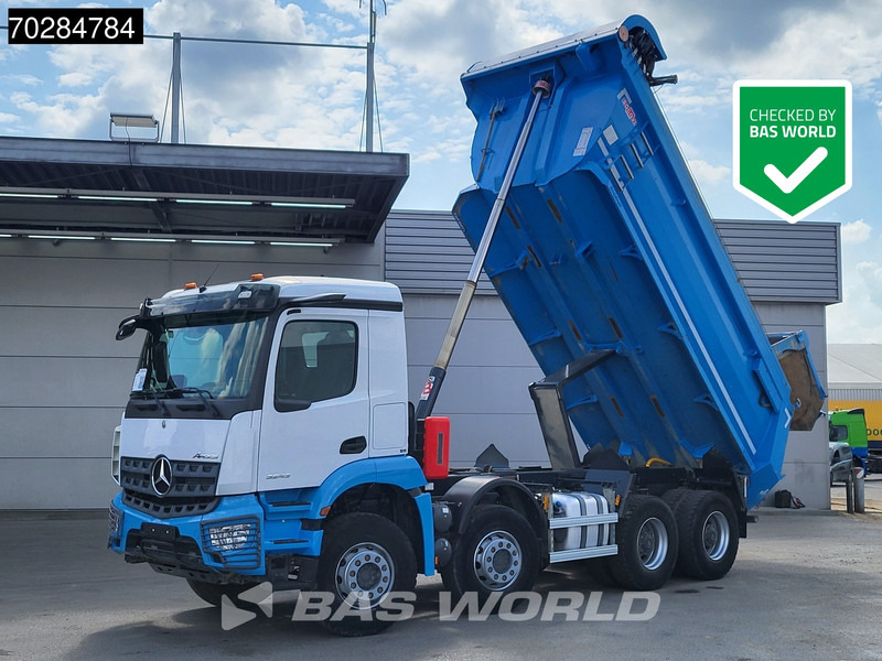 Mercedes-Benz Arocs 3243 8X4 16m3 tipper Big-Axle Steelsuspension Automatic Navi Euro 6 - 덤프트럭 : 사진 1 Mercedes-Benz Arocs 3243 8X4 16m3 tipper Big-Axle Steelsuspension Automatic Navi Euro 6 - 덤프트럭 : 사진 1