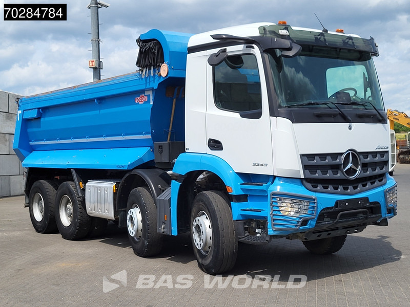 덤프트럭 Mercedes-Benz Arocs 3243 8X4 16m3 tipper Big-Axle Steelsuspension Automatic Navi Euro 6 : 사진 8