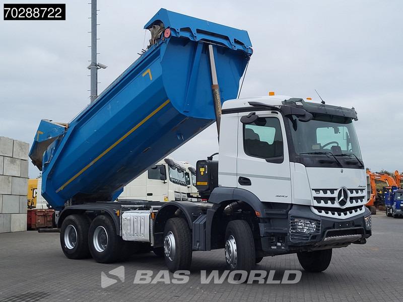 Mercedes-Benz Arocs 3243 8X4 19m3 Benne Tipper Steel suspension Automatic Big-Axle Navi Euro 6 - 덤프트럭 : 사진 3 Mercedes-Benz Arocs 3243 8X4 19m3 Benne Tipper Steel suspension Automatic Big-Axle Navi Euro 6 - 덤프트럭 : 사진 3