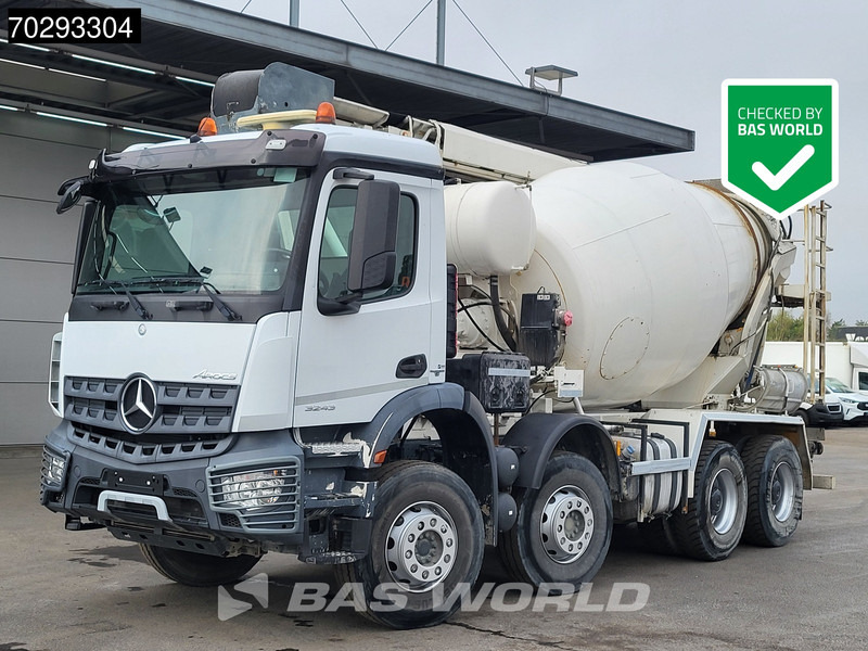Mercedes-Benz Arocs 3243 8X4 7m3 Stetter Mixer Big-Axle Steelsuspension Euro 6 - 콘크리트 믹서 트럭 : 사진 1 Mercedes-Benz Arocs 3243 8X4 7m3 Stetter Mixer Big-Axle Steelsuspension Euro 6 - 콘크리트 믹서 트럭 : 사진 1