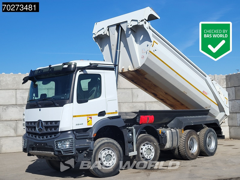 Mercedes-Benz Arocs 3246 8X4 16m3 Bennes Marrel Retarder Big-Axle Steelsuspension Euro 6 - 덤프트럭 : 사진 3 Mercedes-Benz Arocs 3246 8X4 16m3 Bennes Marrel Retarder Big-Axle Steelsuspension Euro 6 - 덤프트럭 : 사진 3
