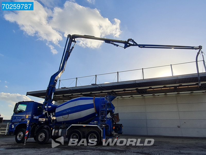Mercedes-Benz Arocs 3251 8X4 PUMI Putzmeister TMM 24 + Liebherr 7m3 Mixer Retarder Euro 6 - 콘크리트 펌프 트럭 : 사진 3 Mercedes-Benz Arocs 3251 8X4 PUMI Putzmeister TMM 24 + Liebherr 7m3 Mixer Retarder Euro 6 - 콘크리트 펌프 트럭 : 사진 3