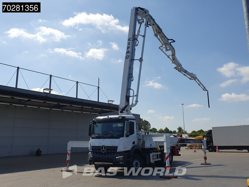 Mercedes-Benz Arocs 3343 6X4 CIFA K40H Carbotech Pump 5 arm Big-Axle Navi Euro 6 - 콘크리트 펌프 트럭 : 사진 5 Mercedes-Benz Arocs 3343 6X4 CIFA K40H Carbotech Pump 5 arm Big-Axle Navi Euro 6 - 콘크리트 펌프 트럭 : 사진 5
