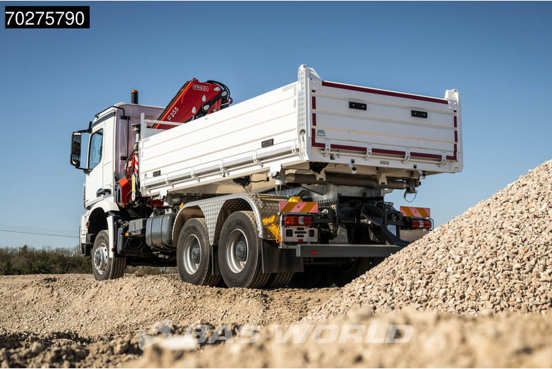 Mercedes-Benz Arocs 3348 6X6 Full Steel Retarder Fassi 25T/M Crane Kran Euro 6 - 덤프트럭, 크레인 트럭 : 사진 5 Mercedes-Benz Arocs 3348 6X6 Full Steel Retarder Fassi 25T/M Crane Kran Euro 6 - 덤프트럭, 크레인 트럭 : 사진 5