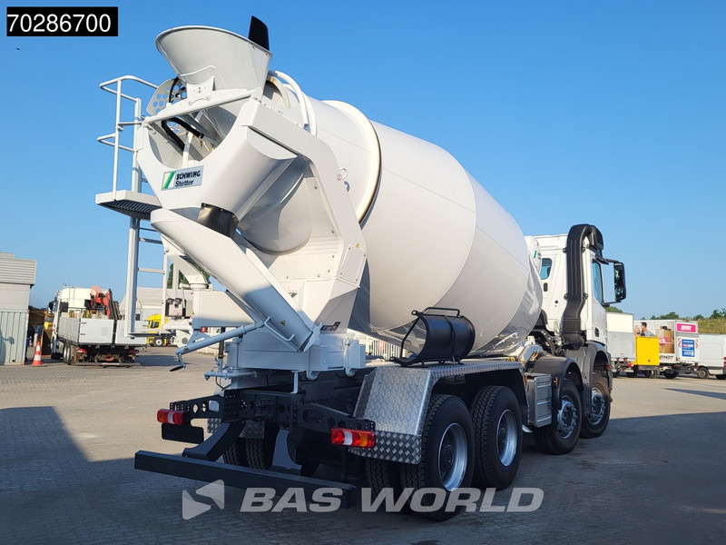 Mercedes-Benz Arocs 4142 8X4 NEW! 10m3 SchwingStetter Mixer Manual Steel suspension BigAxle Euro3 - 콘크리트 믹서 트럭 : 사진 5 Mercedes-Benz Arocs 4142 8X4 NEW! 10m3 SchwingStetter Mixer Manual Steel suspension BigAxle Euro3 - 콘크리트 믹서 트럭 : 사진 5