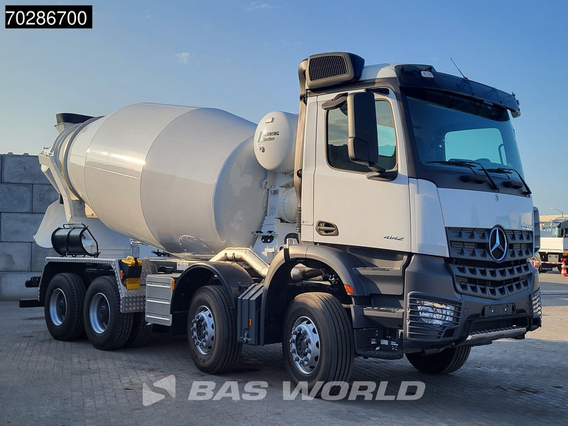 Mercedes-Benz Arocs 4142 8X4 NEW! 10m3 SchwingStetter Mixer Manual Steel suspension BigAxle Euro3 - 콘크리트 믹서 트럭 : 사진 3 Mercedes-Benz Arocs 4142 8X4 NEW! 10m3 SchwingStetter Mixer Manual Steel suspension BigAxle Euro3 - 콘크리트 믹서 트럭 : 사진 3