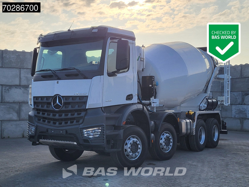 Mercedes-Benz Arocs 4142 8X4 NEW! 10m3 SchwingStetter Mixer Manual Steel suspension BigAxle Euro3 - 콘크리트 믹서 트럭 : 사진 1 Mercedes-Benz Arocs 4142 8X4 NEW! 10m3 SchwingStetter Mixer Manual Steel suspension BigAxle Euro3 - 콘크리트 믹서 트럭 : 사진 1
