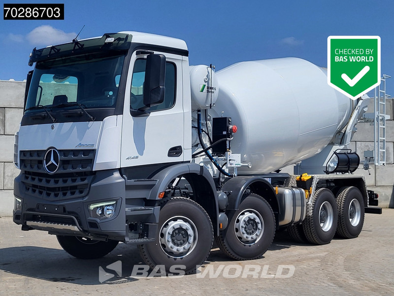 Mercedes-Benz Arocs 4145 8X4 NEW! 10m3 Schwing Stetter Mixer Big-Axle Manual Euro 3 - 콘크리트 믹서 트럭 : 사진 1 Mercedes-Benz Arocs 4145 8X4 NEW! 10m3 Schwing Stetter Mixer Big-Axle Manual Euro 3 - 콘크리트 믹서 트럭 : 사진 1
