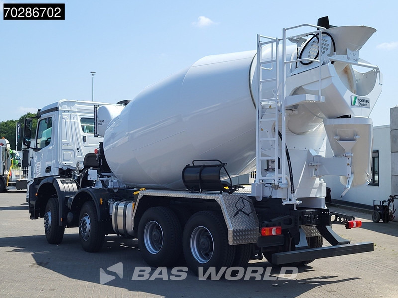 Mercedes-Benz Arocs 4145 8X4 NEW! 10m3 Schwing Stetter Mixer Manual Big-Axle Steel suspension Euro 3 - 콘크리트 믹서 트럭 : 사진 2 Mercedes-Benz Arocs 4145 8X4 NEW! 10m3 Schwing Stetter Mixer Manual Big-Axle Steel suspension Euro 3 - 콘크리트 믹서 트럭 : 사진 2