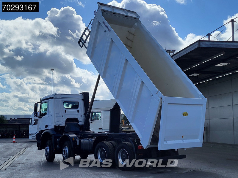 Mercedes-Benz Arocs 4145 8X4 New! 22m3 Meiller Kipper Big-Axle Steelsuspension Manual Euro 3 - 덤프트럭 : 사진 2 Mercedes-Benz Arocs 4145 8X4 New! 22m3 Meiller Kipper Big-Axle Steelsuspension Manual Euro 3 - 덤프트럭 : 사진 2