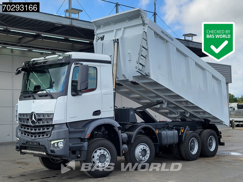 Mercedes-Benz Arocs 4245 8X4 New! 22m3 Meiller Kipper Big-Axle Steelsuspension Manual Euro 3 - 덤프트럭 : 사진 1 Mercedes-Benz Arocs 4245 8X4 New! 22m3 Meiller Kipper Big-Axle Steelsuspension Manual Euro 3 - 덤프트럭 : 사진 1