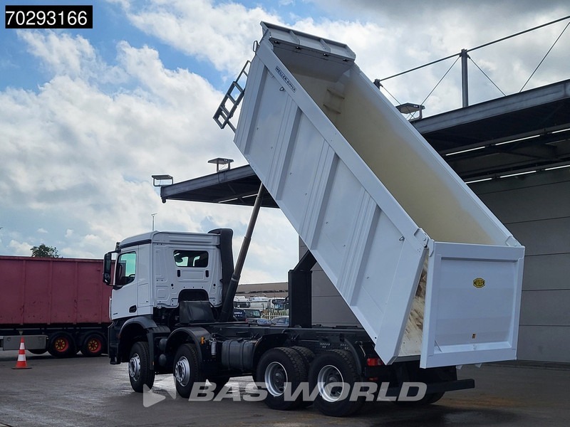 Mercedes-Benz Arocs 4245 8X4 New! 22m3 Meiller Kipper Big-Axle Steelsuspension Manual Euro 3 - 덤프트럭 : 사진 3 Mercedes-Benz Arocs 4245 8X4 New! 22m3 Meiller Kipper Big-Axle Steelsuspension Manual Euro 3 - 덤프트럭 : 사진 3