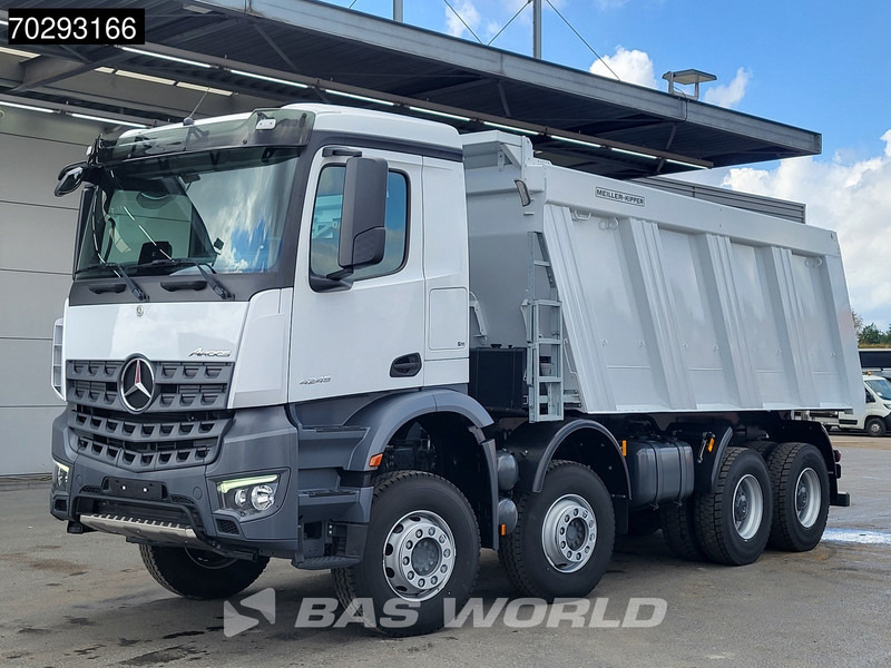 Mercedes-Benz Arocs 4245 8X4 New! 22m3 Meiller Kipper Big-Axle Steelsuspension Manual Euro 3 - 덤프트럭 : 사진 5 Mercedes-Benz Arocs 4245 8X4 New! 22m3 Meiller Kipper Big-Axle Steelsuspension Manual Euro 3 - 덤프트럭 : 사진 5