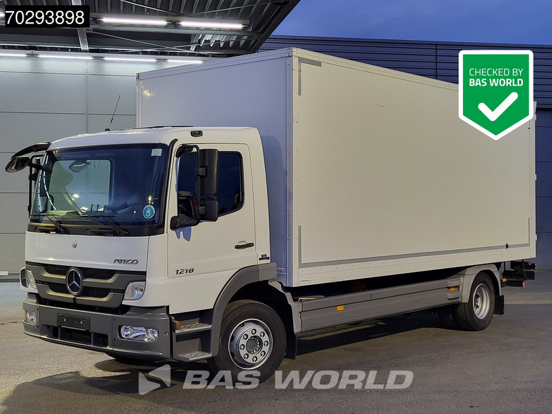 Mercedes-Benz Atego 1218 4X2 12 Tonner Automatic Tailgate Euro 5 - 박스 트럭 : 사진 1 Mercedes-Benz Atego 1218 4X2 12 Tonner Automatic Tailgate Euro 5 - 박스 트럭 : 사진 1