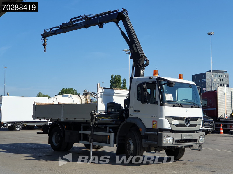 Mercedes-Benz Axor 1833 Axor 4X2 HIAB XS B-122 HIDUO Crane Kran Manual Steelsuspension Big-Axle Euro 5 - 덤프트럭, 크레인 트럭 : 사진 3 Mercedes-Benz Axor 1833 Axor 4X2 HIAB XS B-122 HIDUO Crane Kran Manual Steelsuspension Big-Axle Euro 5 - 덤프트럭, 크레인 트럭 : 사진 3