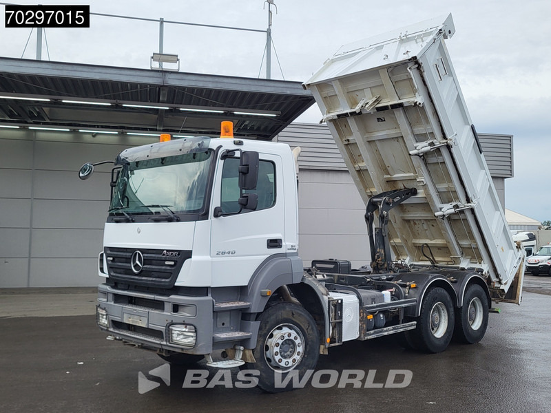 Mercedes-Benz Axor 2640 6X4 10m3 Meiller Tipper Steelsuspension Manual Euro 4 - 덤프트럭 : 사진 1 Mercedes-Benz Axor 2640 6X4 10m3 Meiller Tipper Steelsuspension Manual Euro 4 - 덤프트럭 : 사진 1