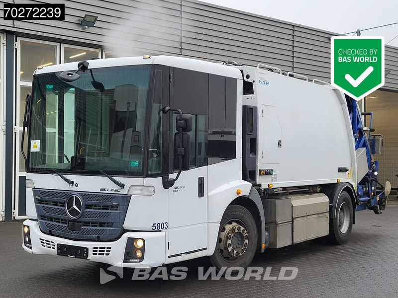 Mercedes-Benz Econic 1830 4X2 CNG Engine 13m3 NTM KGLS-HL Big-Axle Euro 6 - 쓰레기차 : 사진 1 Mercedes-Benz Econic 1830 4X2 CNG Engine 13m3 NTM KGLS-HL Big-Axle Euro 6 - 쓰레기차 : 사진 1