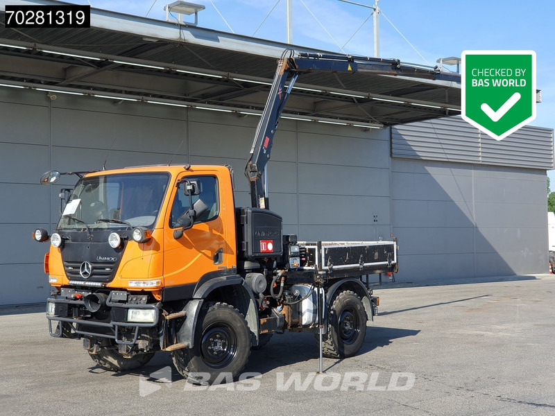 Mercedes-Benz U20 4X4 Hiab 022D-3 HIDUO Kran Crane Hydraulic Euro 5 - 드롭사이드/ 플랫베드 트럭, 크레인 트럭 : 사진 1 Mercedes-Benz U20 4X4 Hiab 022D-3 HIDUO Kran Crane Hydraulic Euro 5 - 드롭사이드/ 플랫베드 트럭, 크레인 트럭 : 사진 1