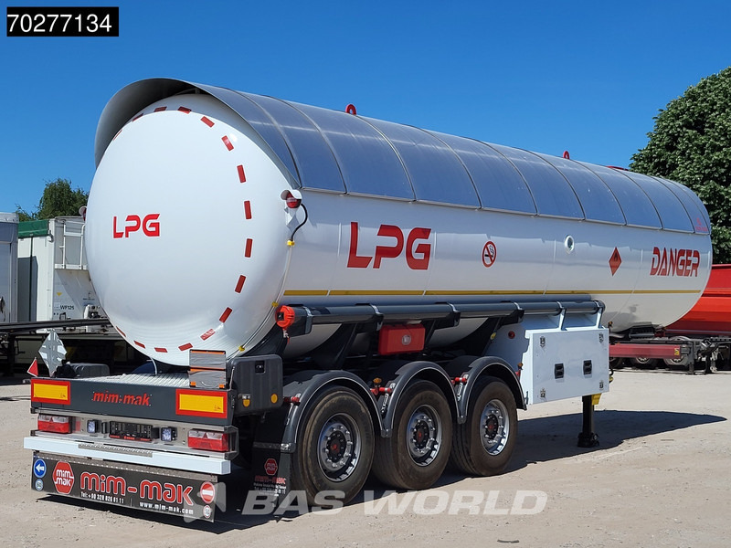Mim-Mak LPG TRANSPORT TANK 3 axles NEW 48m3 Liftachse Gas ADR - 유조 세미 트레일러 : 사진 2 Mim-Mak LPG TRANSPORT TANK 3 axles NEW 48m3 Liftachse Gas ADR - 유조 세미 트레일러 : 사진 2