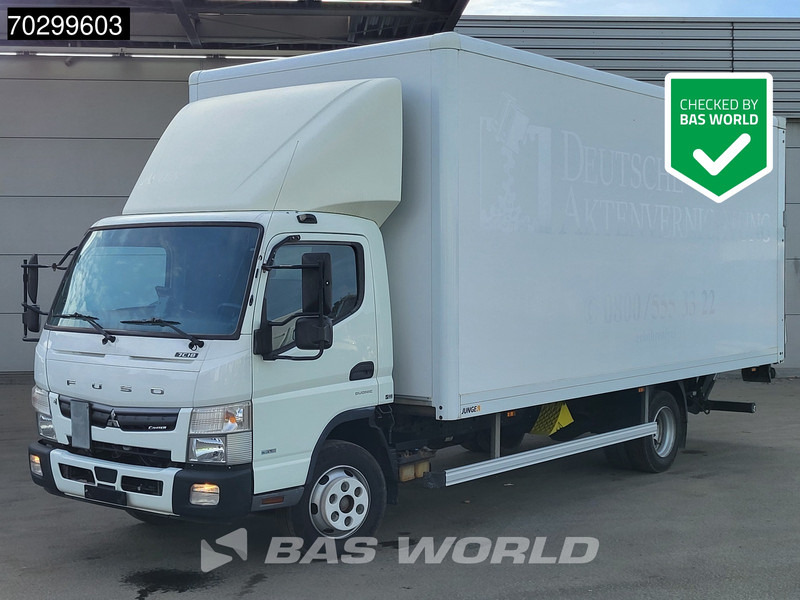 Mitsubishi Canter 7C18 4X2 7.5tonner Automatic 1000kg Ladebordwand Euro 6 - 박스 트럭 : 사진 1 Mitsubishi Canter 7C18 4X2 7.5tonner Automatic 1000kg Ladebordwand Euro 6 - 박스 트럭 : 사진 1