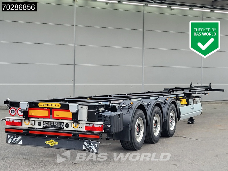 Orthaus CGS 3 axles NEW Liftachse 40ft 45ft SAF - 컨테이너 운반 장치/ 스와프 보디 세미 트레일러 : 사진 1 Orthaus CGS 3 axles NEW Liftachse 40ft 45ft SAF - 컨테이너 운반 장치/ 스와프 보디 세미 트레일러 : 사진 1