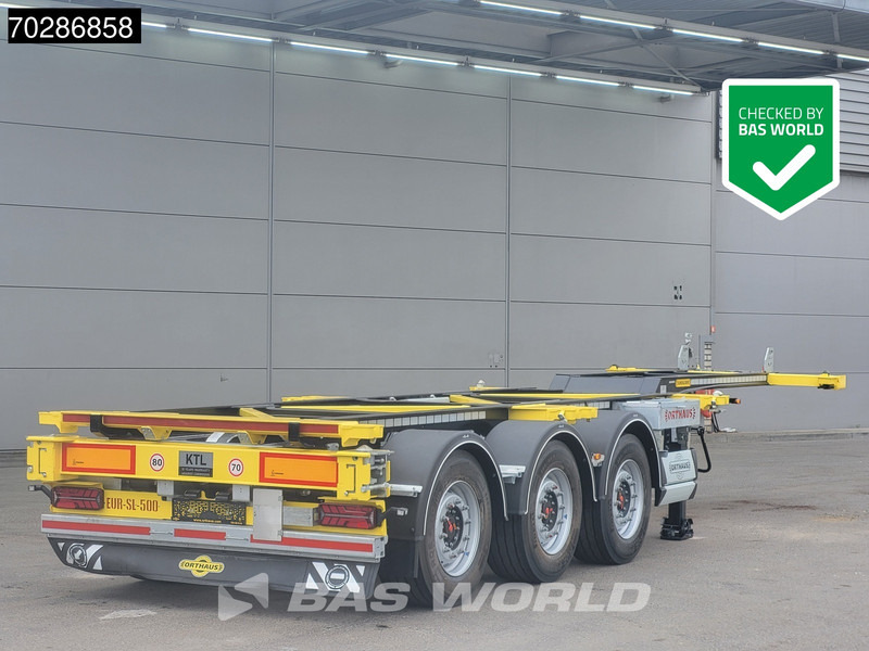 Orthaus CGS (Euro Slider 500) 3 axles Multi 45ft Lift Axle extendable SAF - 컨테이너 운반 장치/ 스와프 보디 세미 트레일러 : 사진 1 Orthaus CGS (Euro Slider 500) 3 axles Multi 45ft Lift Axle extendable SAF - 컨테이너 운반 장치/ 스와프 보디 세미 트레일러 : 사진 1