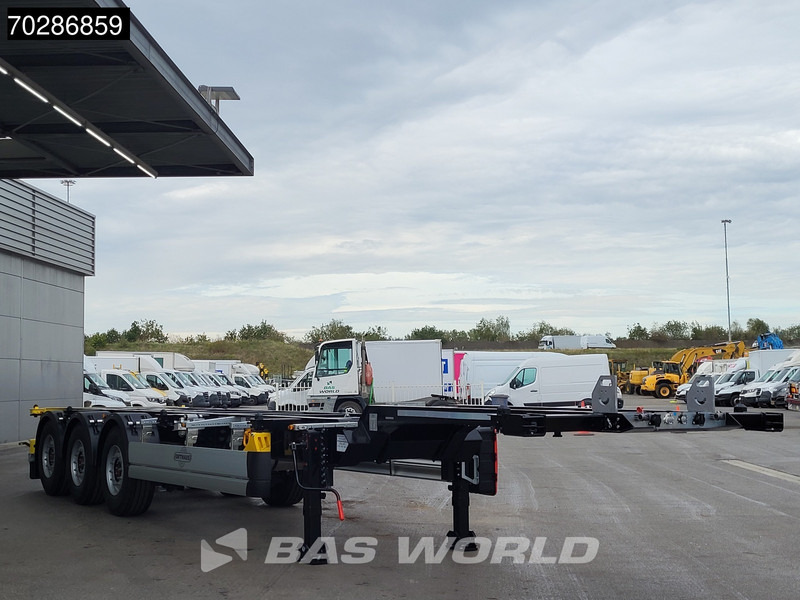 Orthaus TR 3 axles Mutli'45 Lift Axle Extendable SAF - 컨테이너 운반 장치/ 스와프 보디 세미 트레일러 : 사진 5 Orthaus TR 3 axles Mutli'45 Lift Axle Extendable SAF - 컨테이너 운반 장치/ 스와프 보디 세미 트레일러 : 사진 5