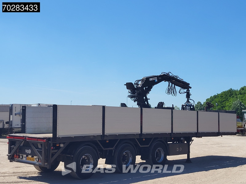 Pacton TPD347 TUV 02/26 2x Steering Axle Crane 16R - 드롭사이드/ 플랫베드 세미 트레일러 : 사진 5 Pacton TPD347 TUV 02/26 2x Steering Axle Crane 16R - 드롭사이드/ 플랫베드 세미 트레일러 : 사진 5