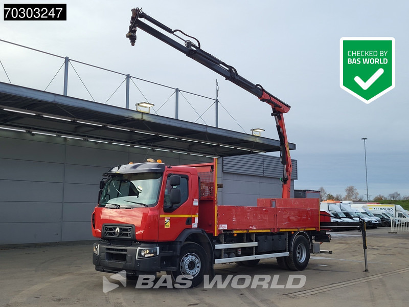 Renault C 280 4X2 Palfinger PK12.501 SLD Crane Kran Automatic Airco Euro 6 - 드롭사이드/ 플랫베드 트럭, 크레인 트럭 : 사진 1 Renault C 280 4X2 Palfinger PK12.501 SLD Crane Kran Automatic Airco Euro 6 - 드롭사이드/ 플랫베드 트럭, 크레인 트럭 : 사진 1
