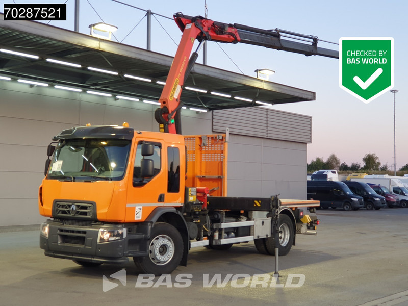 Renault C 320 4X2 Palfinger PK 18002 EH Crane Optibrake Automatic Euro 6 - 드롭사이드/ 플랫베드 트럭, 크레인 트럭 : 사진 1 Renault C 320 4X2 Palfinger PK 18002 EH Crane Optibrake Automatic Euro 6 - 드롭사이드/ 플랫베드 트럭, 크레인 트럭 : 사진 1