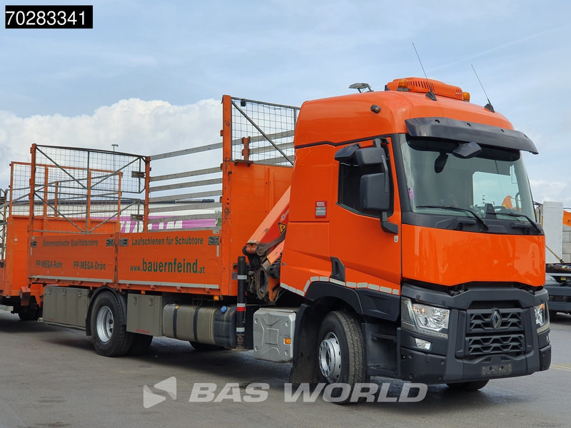 Renault C 380 4X2 Palfinger PK18002-EH Retarder Automatic Standklima Euro 6 - 드롭사이드/ 플랫베드 트럭, 크레인 트럭 : 사진 2 Renault C 380 4X2 Palfinger PK18002-EH Retarder Automatic Standklima Euro 6 - 드롭사이드/ 플랫베드 트럭, 크레인 트럭 : 사진 2