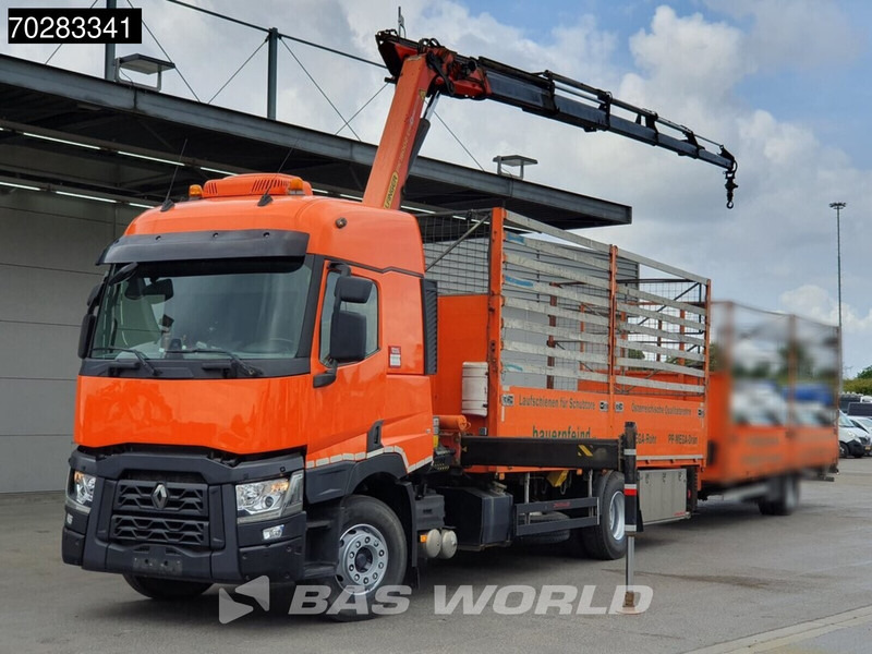 Renault C 380 4X2 Palfinger PK18002-EH Retarder Automatic Standklima Euro 6 - 드롭사이드/ 플랫베드 트럭, 크레인 트럭 : 사진 5 Renault C 380 4X2 Palfinger PK18002-EH Retarder Automatic Standklima Euro 6 - 드롭사이드/ 플랫베드 트럭, 크레인 트럭 : 사진 5
