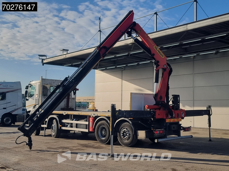 Renault C 380 8X2 Palfinger PK24001K Remote Lenkachse Euro 6 - 드롭사이드/ 플랫베드 트럭, 크레인 트럭 : 사진 2 Renault C 380 8X2 Palfinger PK24001K Remote Lenkachse Euro 6 - 드롭사이드/ 플랫베드 트럭, 크레인 트럭 : 사진 2