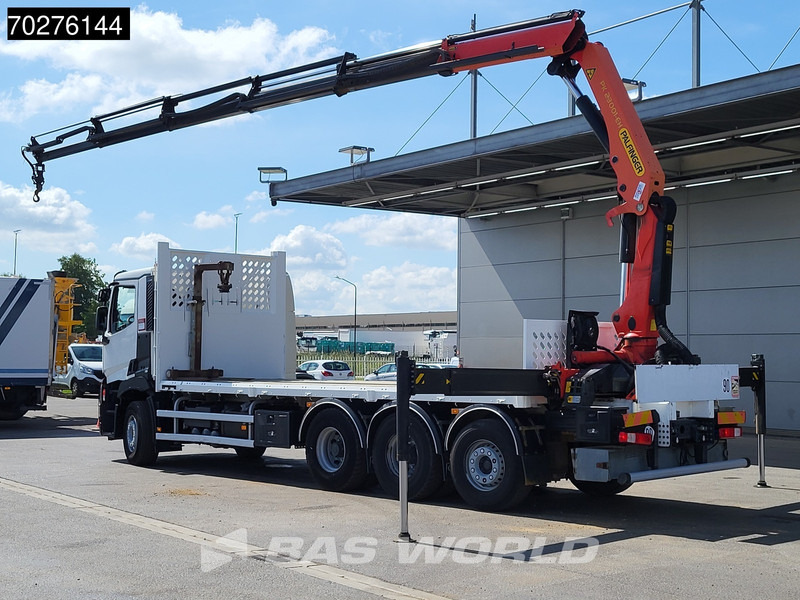Renault C 380 8X4 Palfinger PK 23001 EH Remote Lift+Lenkachse Euro 6 - 드롭사이드/ 플랫베드 트럭, 크레인 트럭 : 사진 2 Renault C 380 8X4 Palfinger PK 23001 EH Remote Lift+Lenkachse Euro 6 - 드롭사이드/ 플랫베드 트럭, 크레인 트럭 : 사진 2