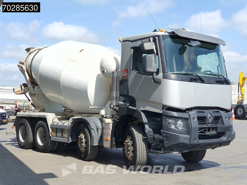 Renault C 430 8X4 9m3 Euromixbeton Mixer Steelsuspension Automatic Euro 6 - 콘크리트 믹서 트럭 : 사진 3 Renault C 430 8X4 9m3 Euromixbeton Mixer Steelsuspension Automatic Euro 6 - 콘크리트 믹서 트럭 : 사진 3