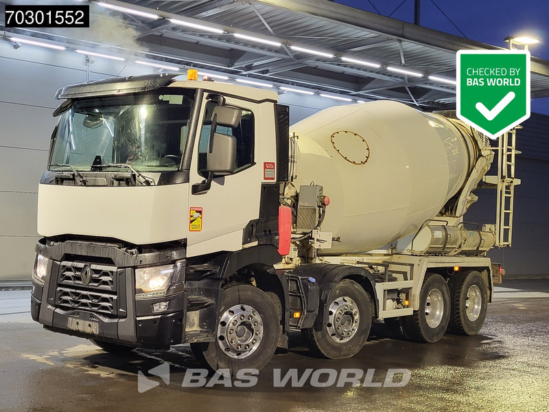 Renault C 430 8X4 9m3 Schwing Stetter mixer Steelsuspension Automatic Euro 6 - 콘크리트 믹서 트럭 : 사진 1 Renault C 430 8X4 9m3 Schwing Stetter mixer Steelsuspension Automatic Euro 6 - 콘크리트 믹서 트럭 : 사진 1