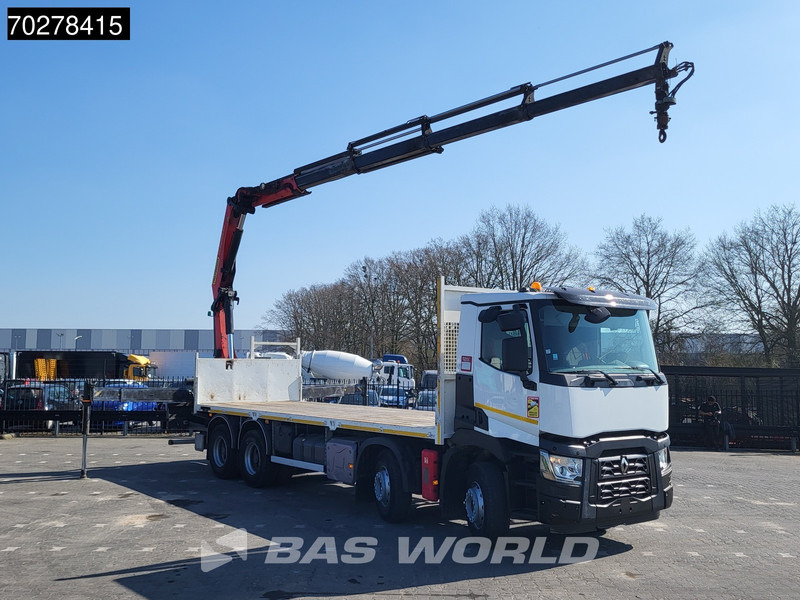 Renault C 430 8X4 Palfinger 22002 EH kran Crane Big-Axle steel suspension Euro 6 - 드롭사이드/ 플랫베드 트럭, 크레인 트럭 : 사진 3 Renault C 430 8X4 Palfinger 22002 EH kran Crane Big-Axle steel suspension Euro 6 - 드롭사이드/ 플랫베드 트럭, 크레인 트럭 : 사진 3